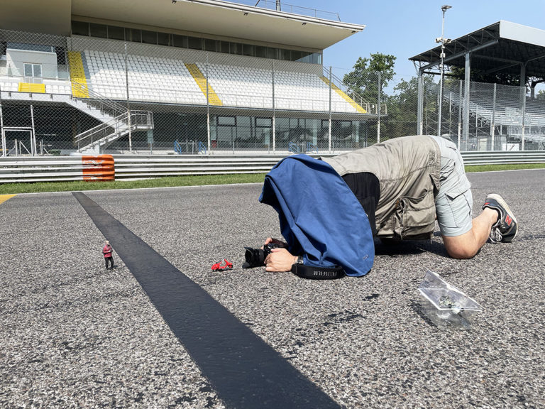 Monza back stage 1